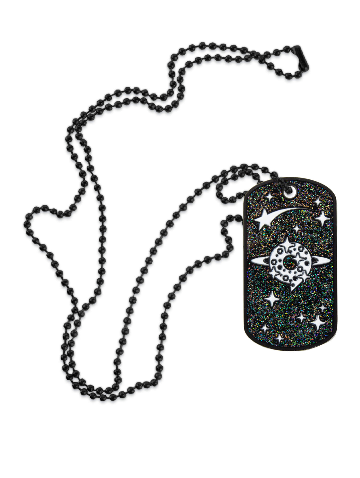 DogTag 'GALAXY' in schwarz
