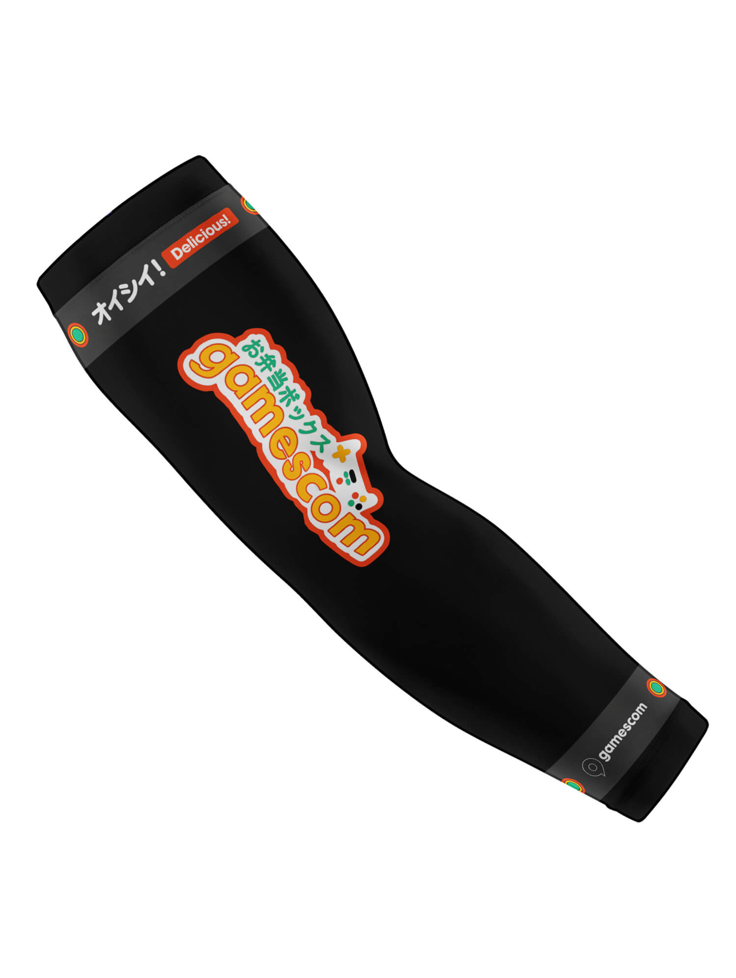 Gamer Sleeve 'DELICIOUS' in schwarz