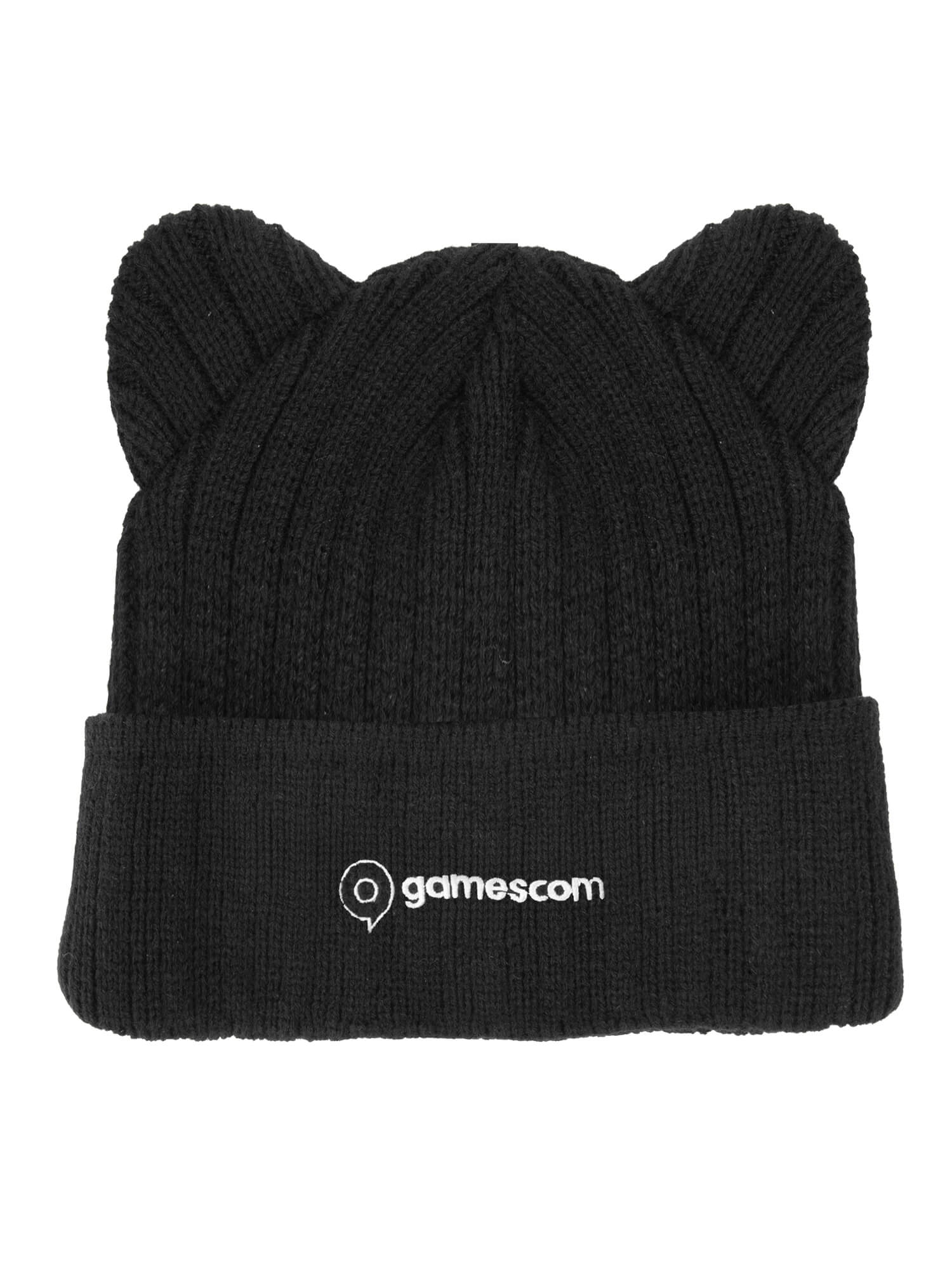 Beanie 'KAWAII bad' in schwarz