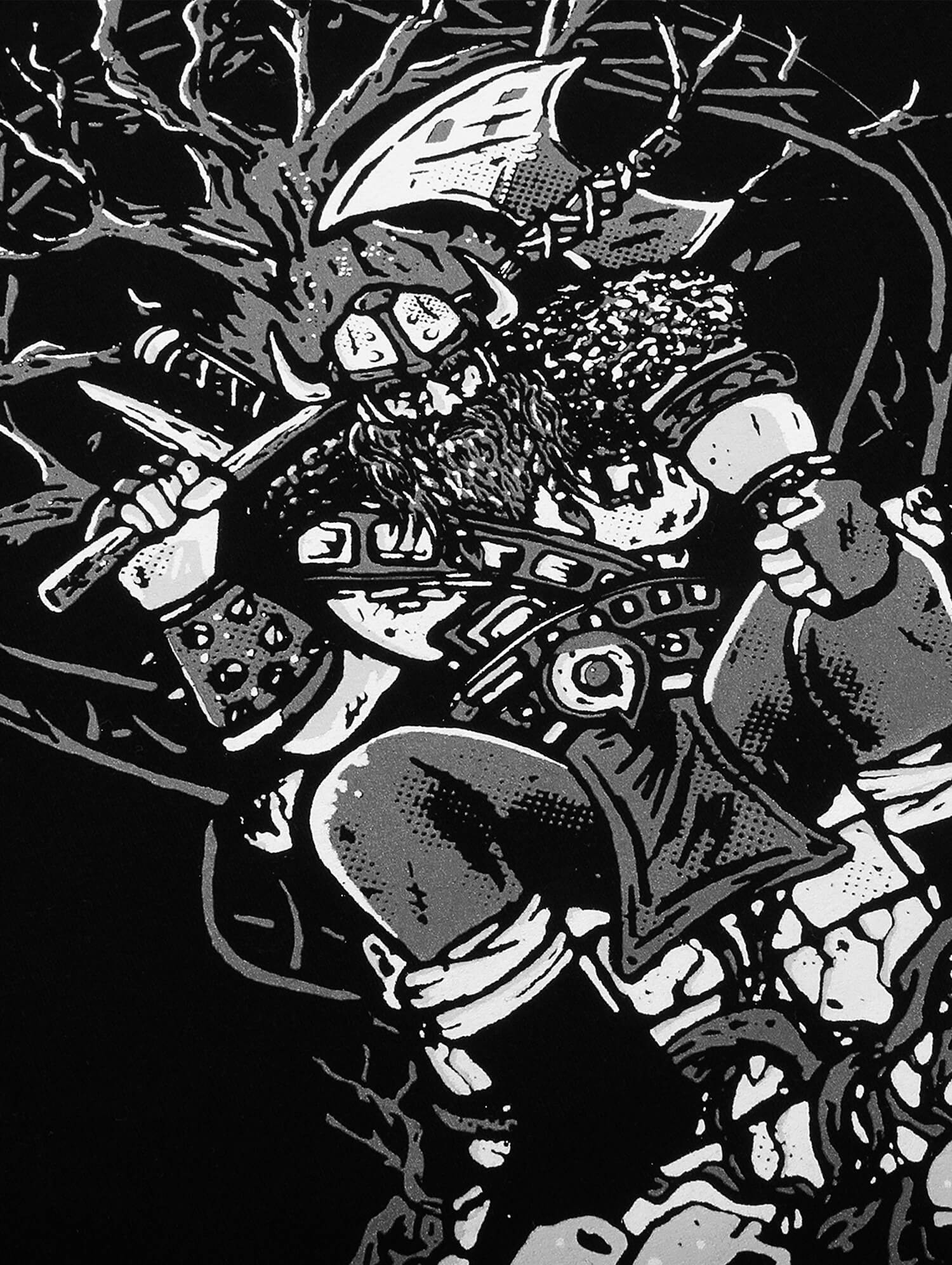 T-Shirt 'VIKING' (Unisex) in black