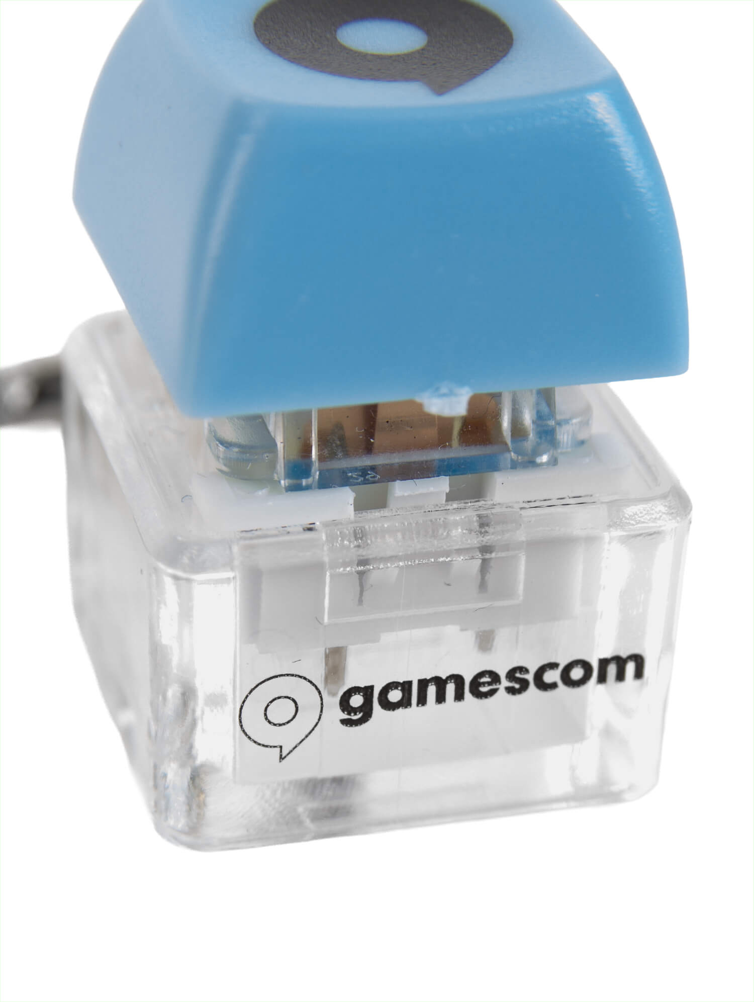Keychain 'KEYCAP' in blau