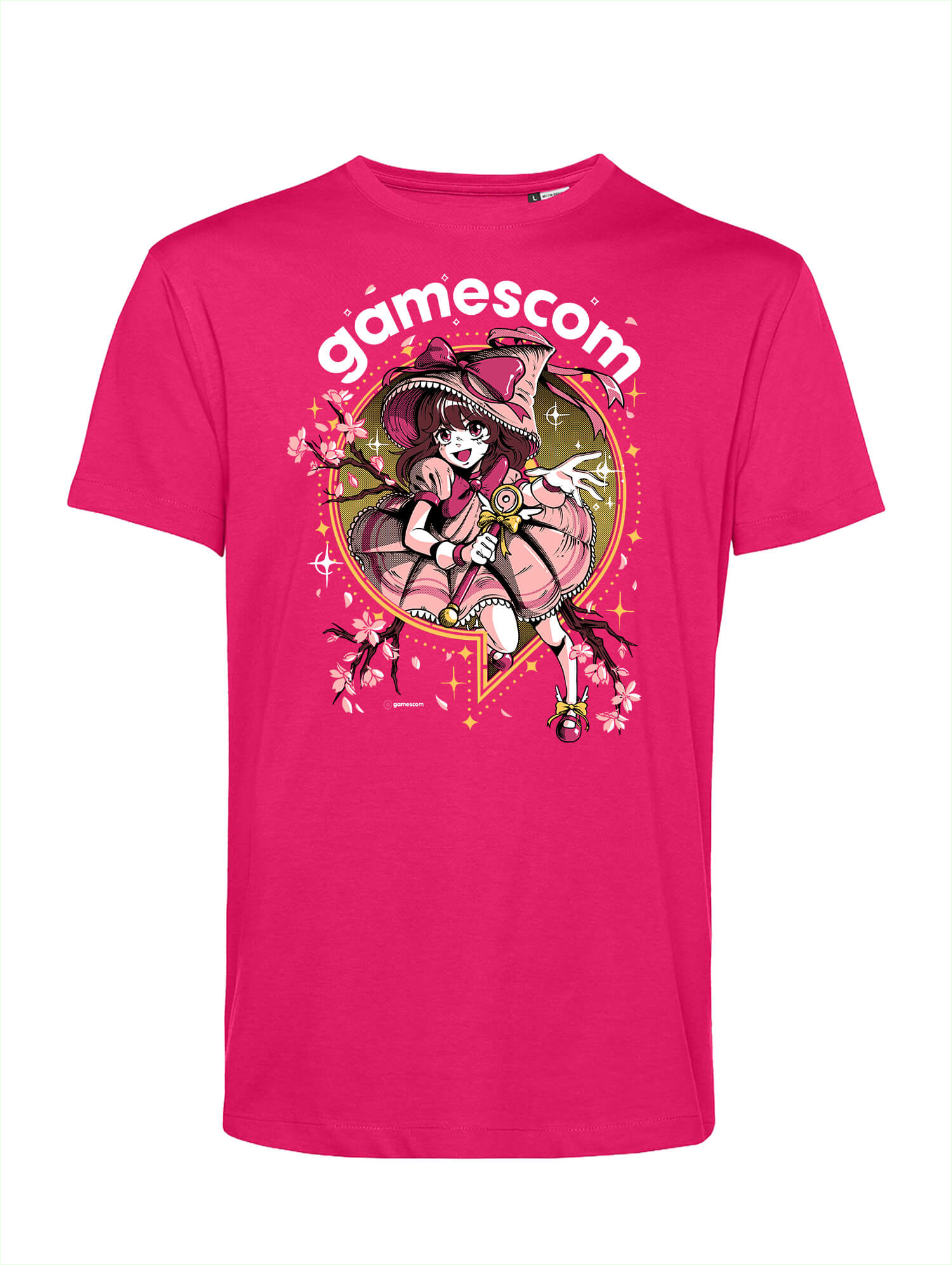 T-Shirt 'SAKURA MAGE' (Unisex) in pink