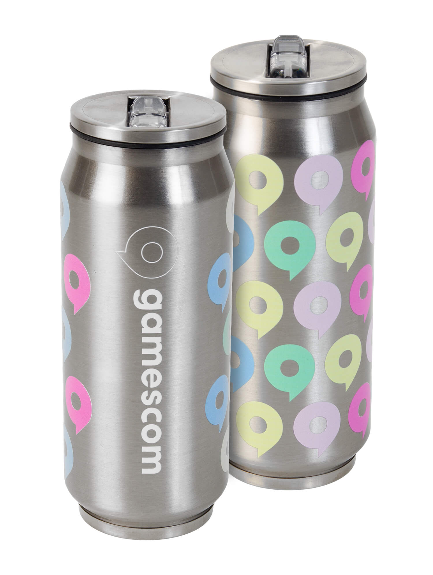 Wasserdose 'COMMUNITY' in silber