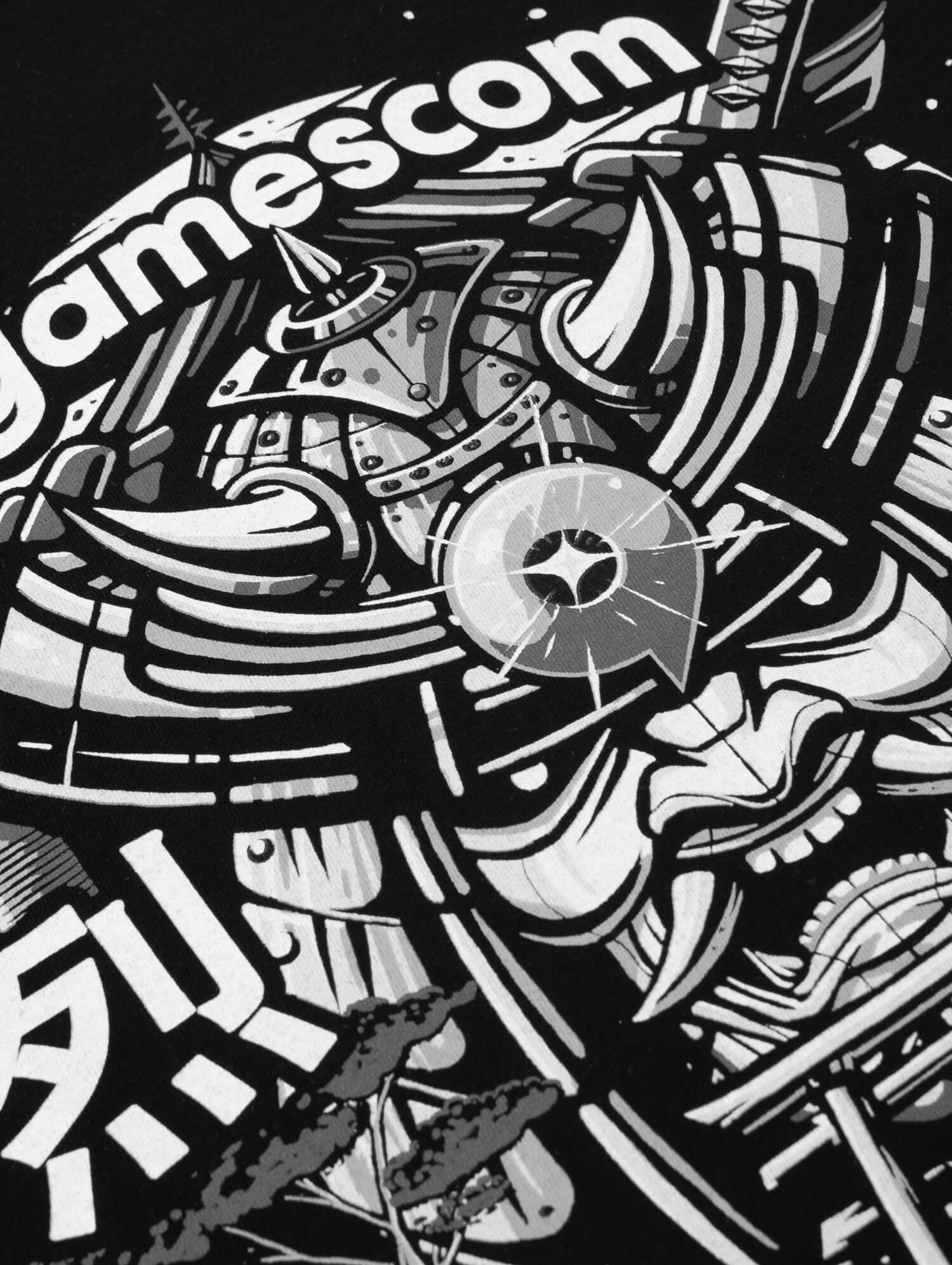 T-Shirt 'SAMURAI' (Unisex) in schwarz