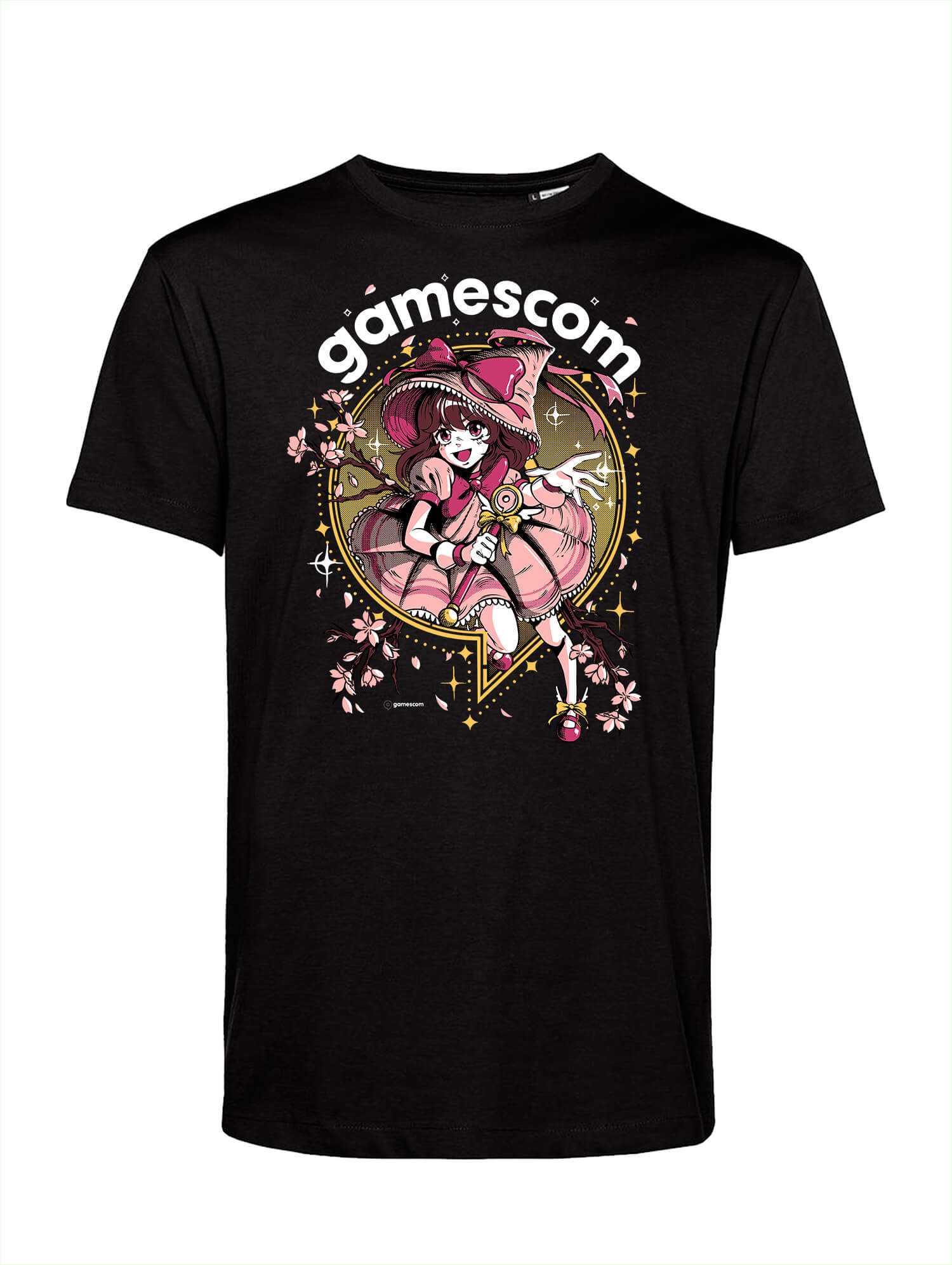 T-Shirt 'SAKURA MAGE' (Unisex) in schwarz