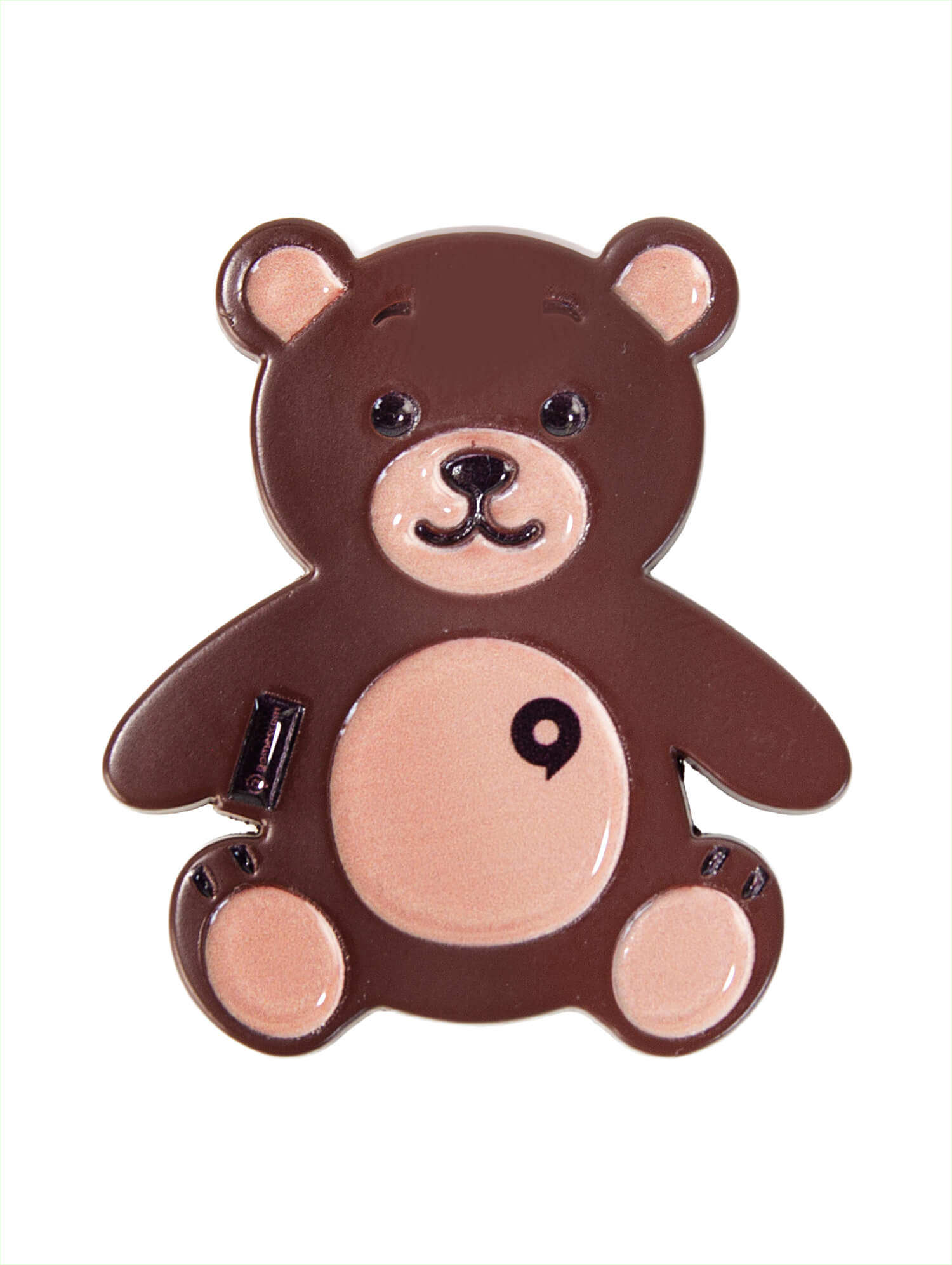 Pin 'KAWAII' in braun