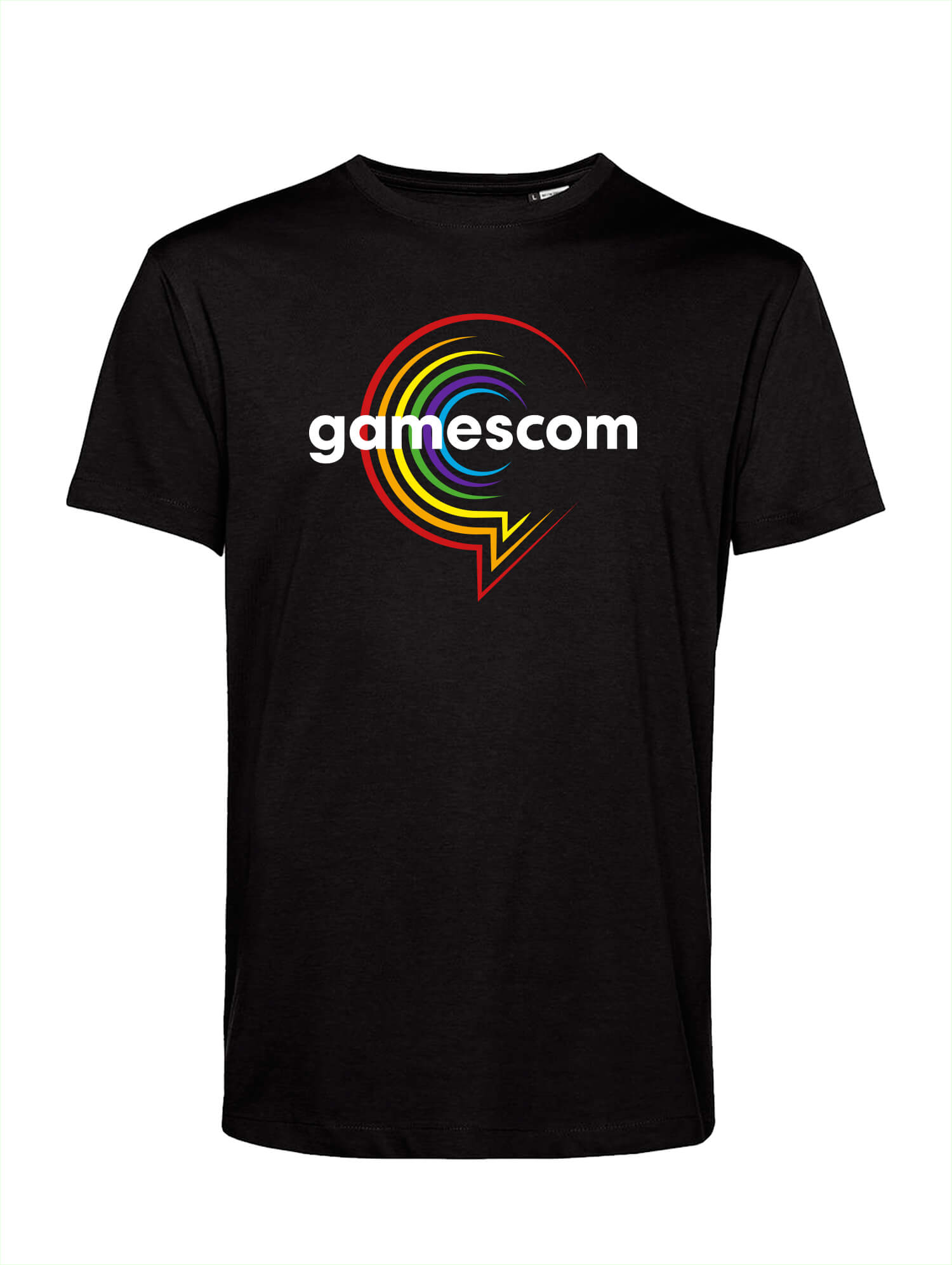 PRIDE T-Shirt 'VIBRATIONS' (Unisex) in schwarz