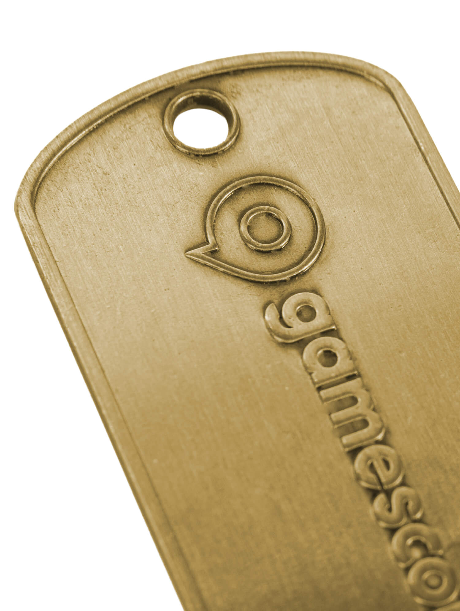 DogTag Set 'LOOT' in gold