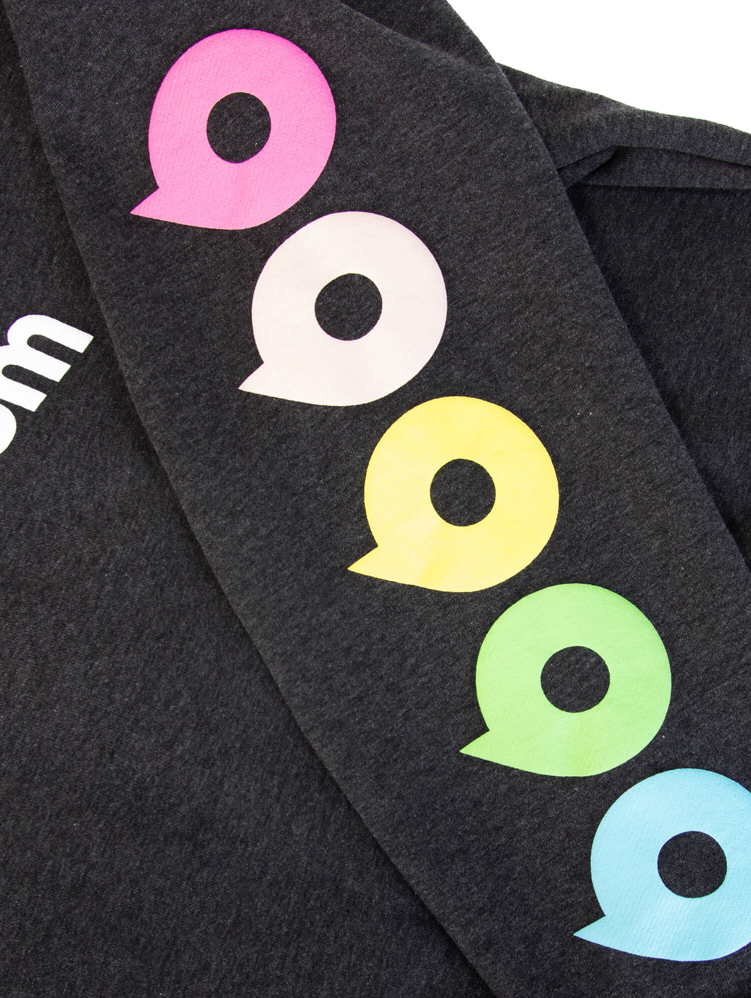 Limited Hoodie 'COMMUNITY' (Unisex) in dark heather grey