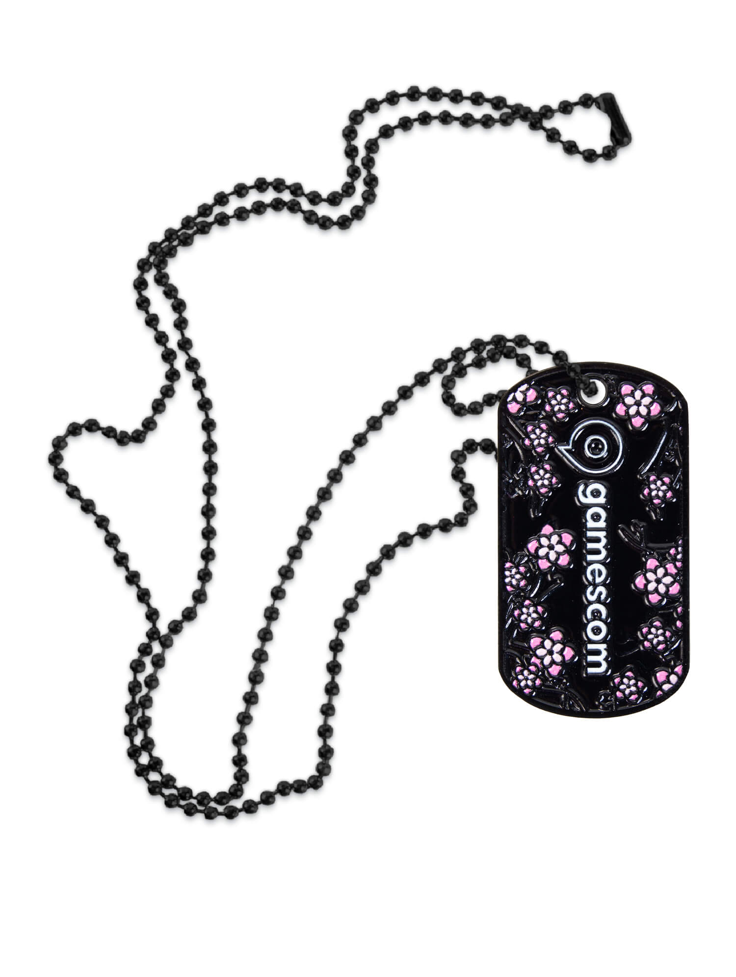 DogTag 'SAKURA' in schwarz