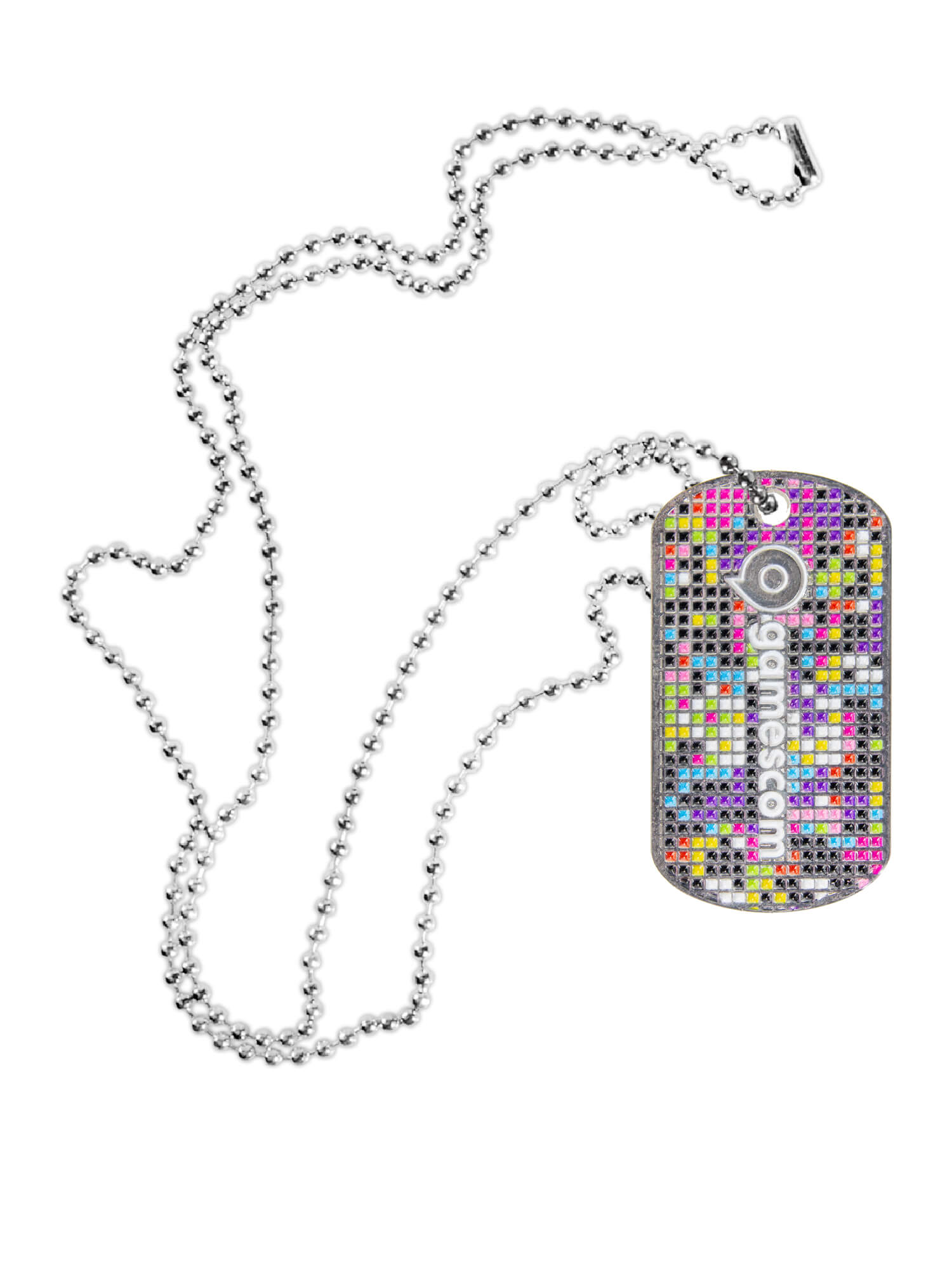 DogTag 'PIXEL' in silber