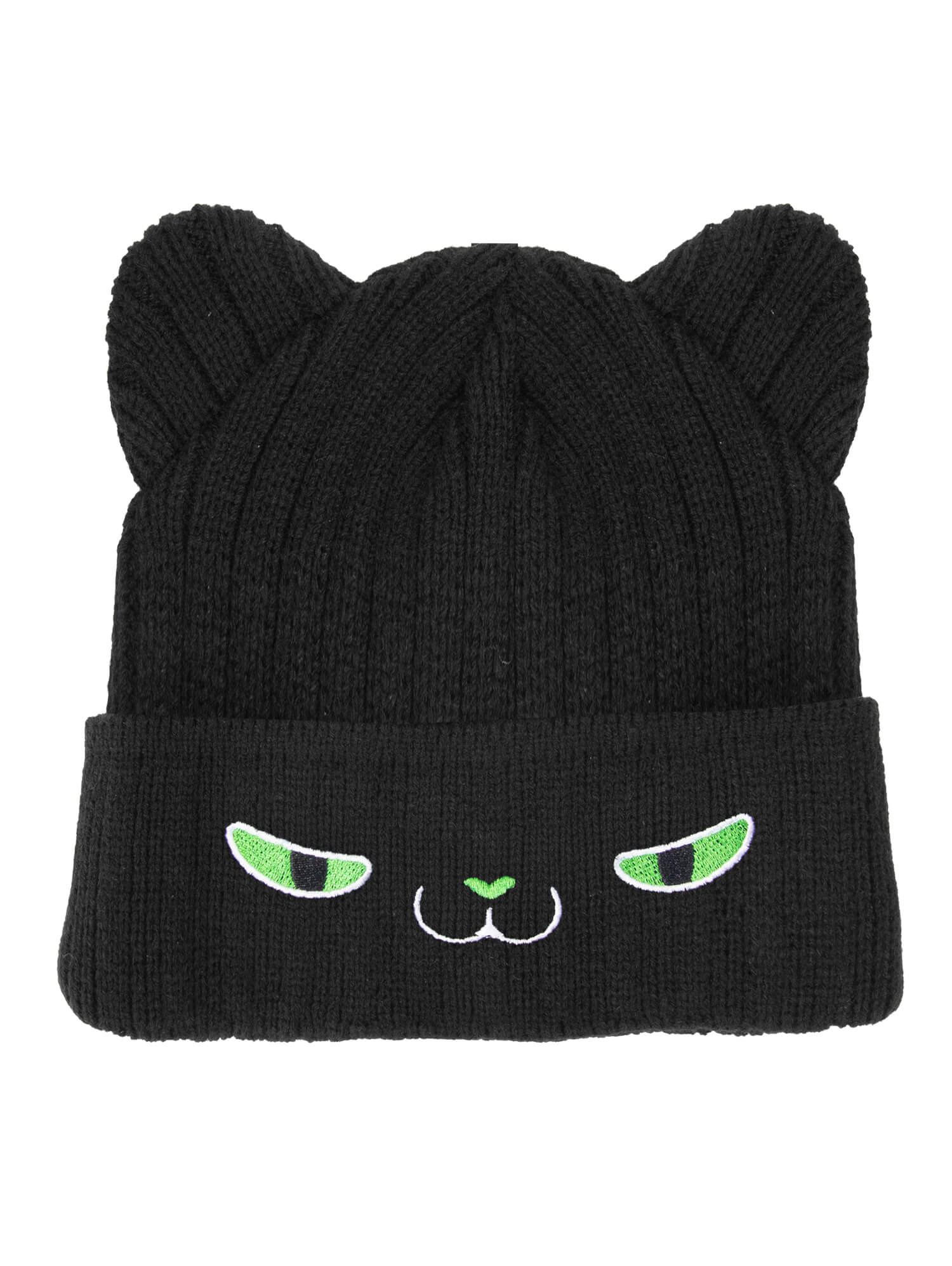 Beanie 'KAWAII bad' in schwarz