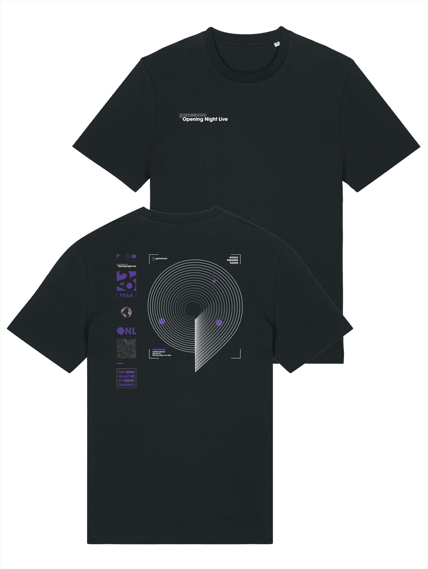 T-Shirt 'ONL' (Unisex) in schwarz