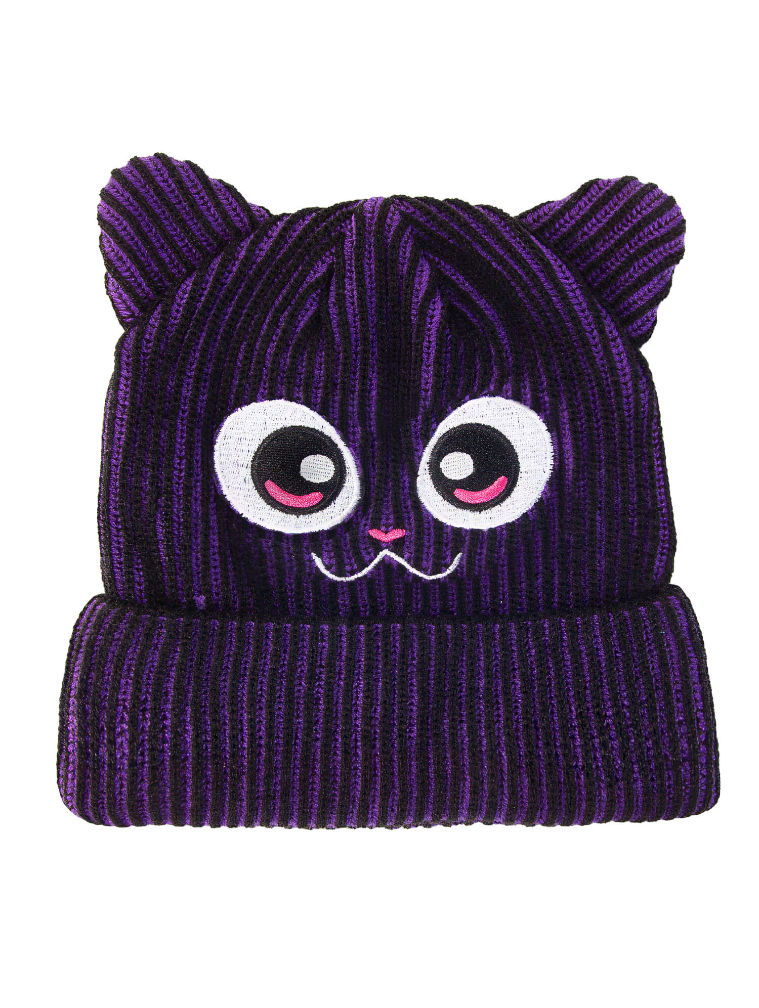 Beanie 'KAWAII good' in lila