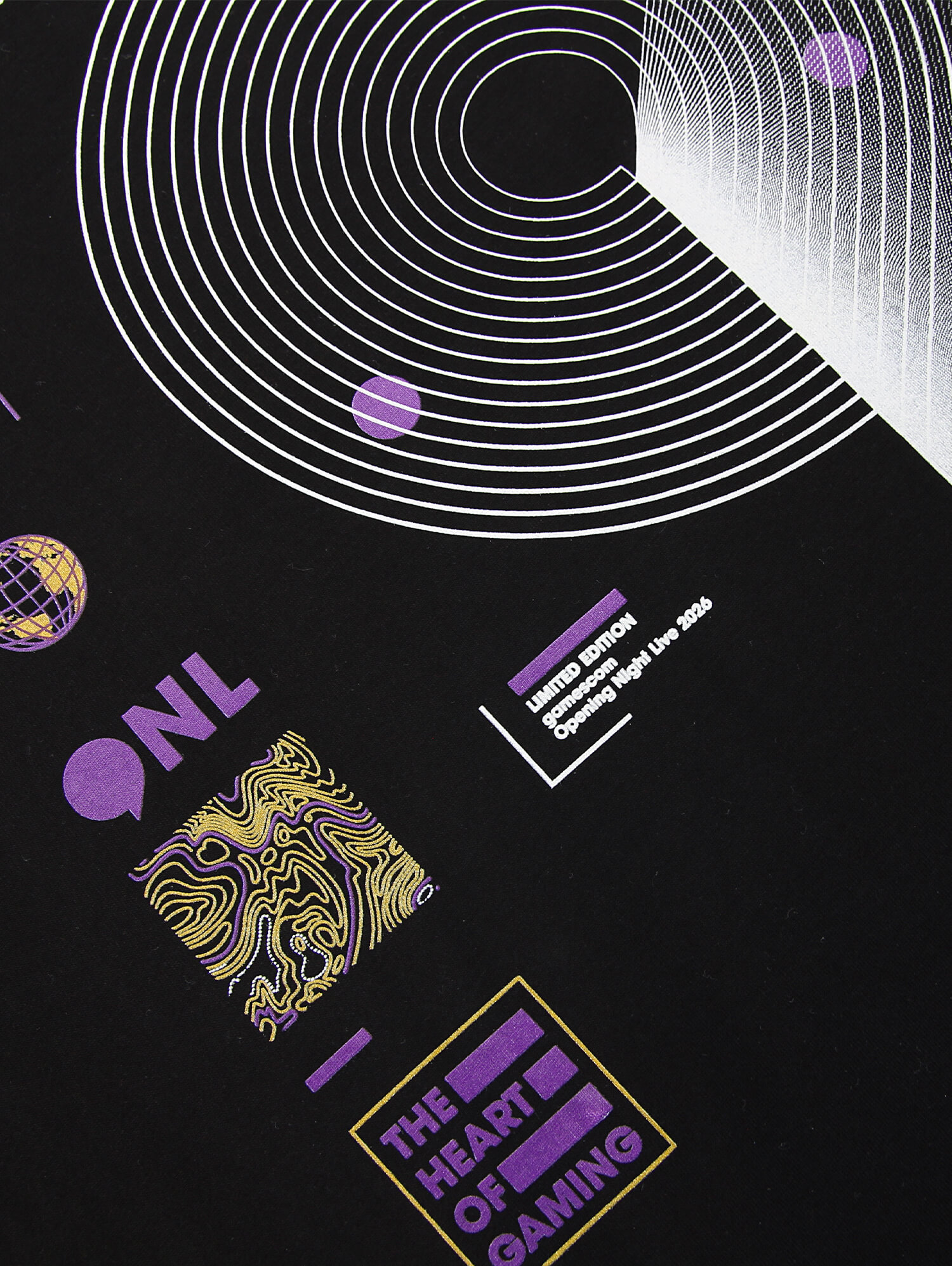 T-Shirt 'ONL' (Unisex) in schwarz