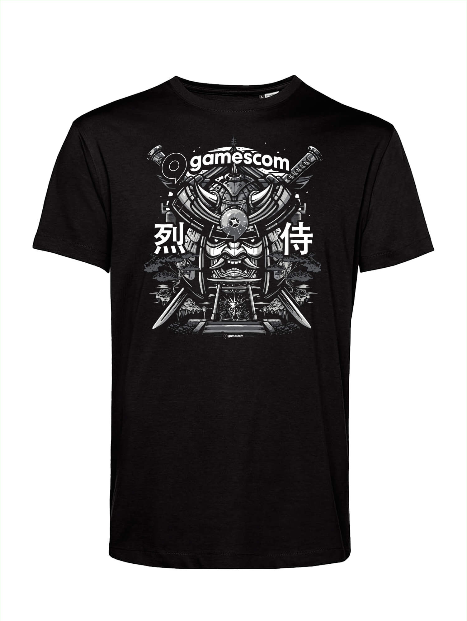 T-Shirt 'SAMURAI' (Unisex) in schwarz